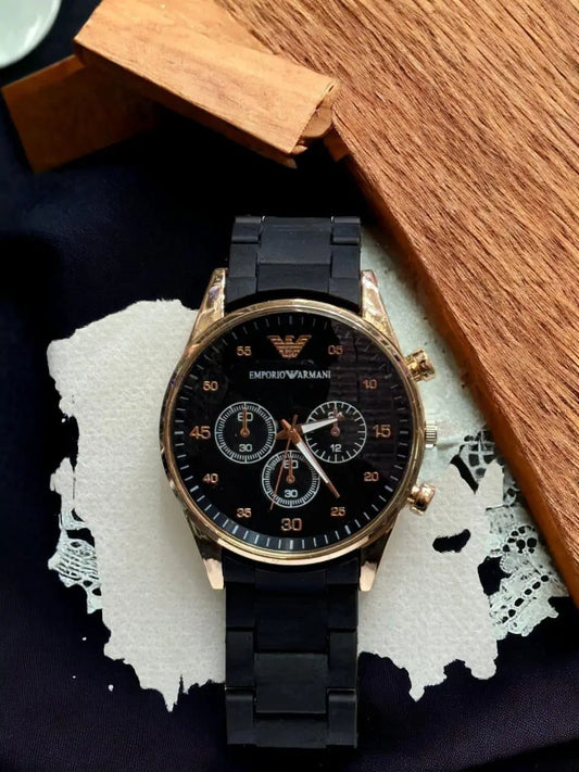 Emporio Chronograph Black