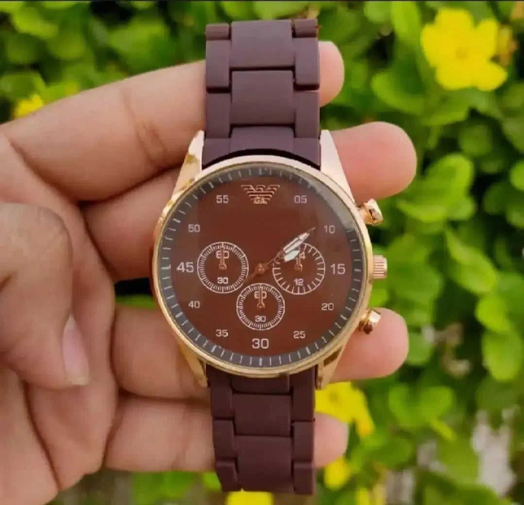 Emporio Chrono Luxe Brown