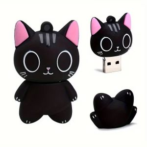 Cartoon Elf Cat USB Flash Drive
